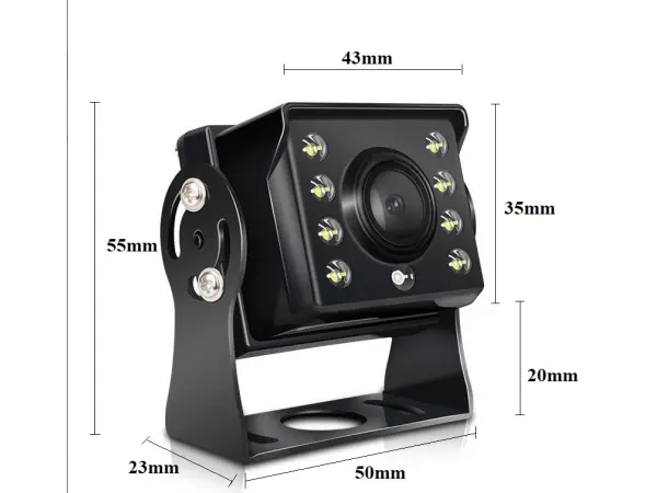 parkovaci system truck a1510, 2x 8ir led kamera s 7" lcd displejem na palubku