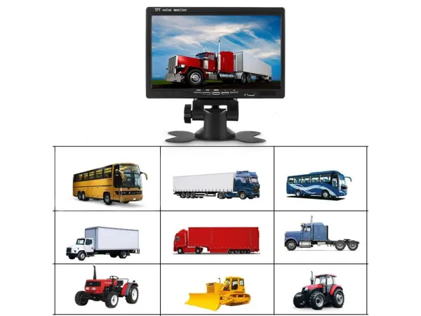 parkovaci system truck a1510, 2x 8ir led kamera s 7" lcd displejem na palubku