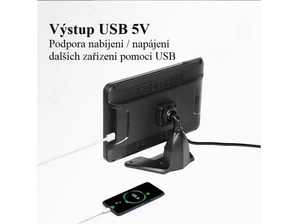 parkovaci set truck a3696, 10,1" hd displej + 5x parkovaci kamera