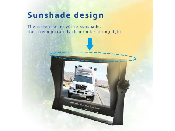 parkovaci system truck z2108 bus lcd 7" s ahd kamerou 12/24v +15m kabel