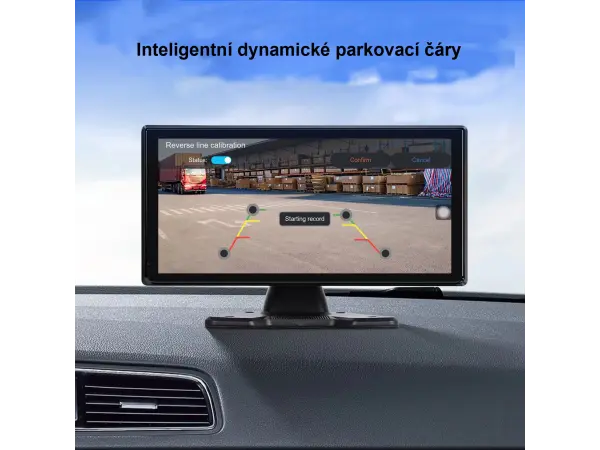 parkovaci set truck a3374, 10,36" hd displej + 4x zadni kamera pro android auto