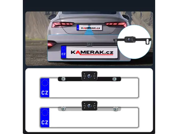 wifi parkovaci set a3507, 5" hd display s jednou zadni kamerou