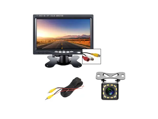 parkovaci set lcd 7" + kamera 12 led