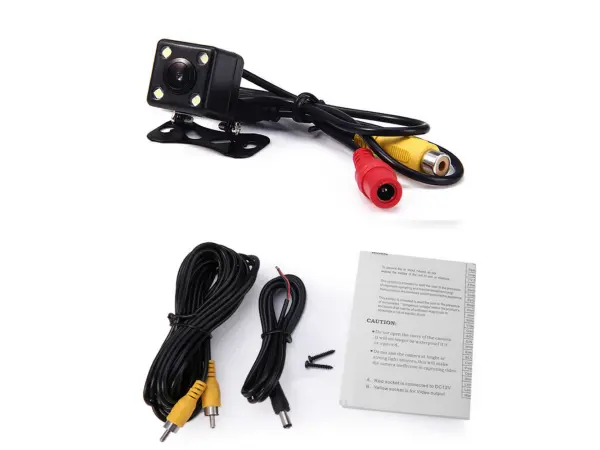 parkovaci set lcd 4,3" sklopny + kamera 4 led