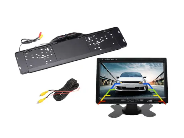 parkovaci set lcd 7" ahd digitalni monitor + kamera a3723 ahd 7ir led v spz