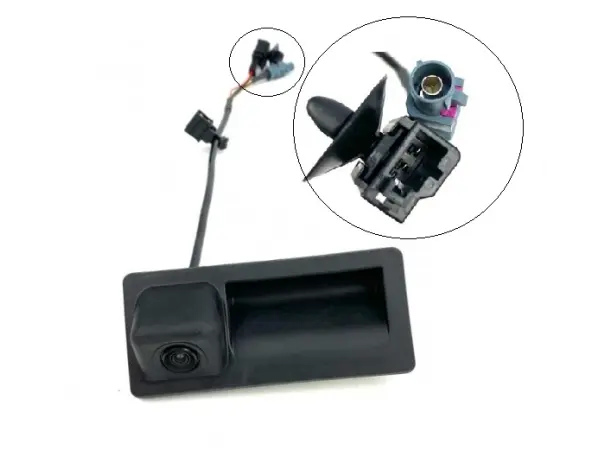 tlacitko pro elektricke ovladani zamku patych dveri vw audi skoda s parkovaci kamerou