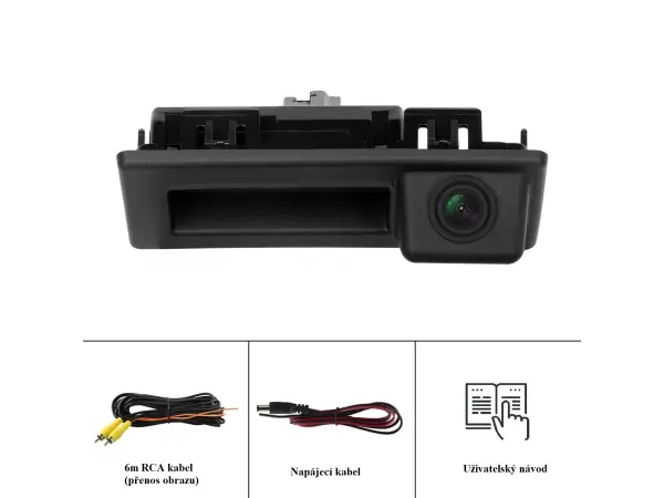 parkovaci kamera a3441 ahd/cvbs cinch av pro volkswagen, skoda, audi, 2017-2021