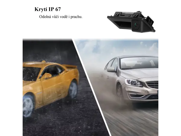 parkovaci kamera a3441 ahd/cvbs cinch av pro volkswagen, skoda, audi, 2017-2021