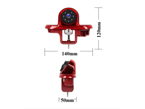 parkovaci kamera cvbs/ ahd v brzdovem svetle pro renault trafic, opel vivaro