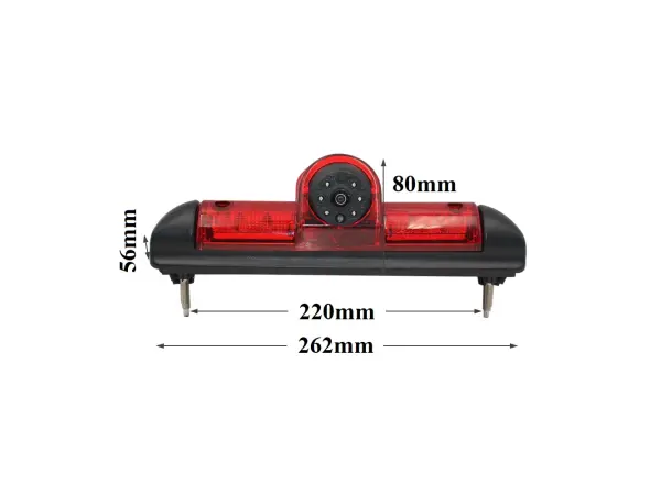 parkovaci kamera cvbs v brzdovem svetle pro citroen jumper, fiat ducato, peugeot boxer