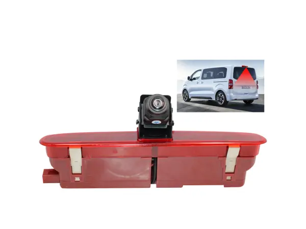 parkovaci kamera cvbs/ ahd v brzdovem svetle pro fiat doblo, opel combo