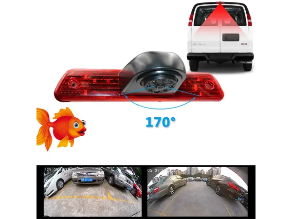 parkovaci kamera 4pin / cinch pro peugeot expert, citroen jumpy, toyota space tourer