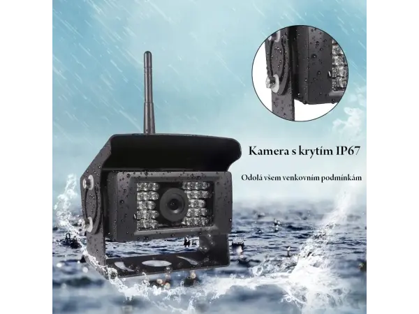 wifi truck parkovaci kamera f0503 pro mobilni telefon