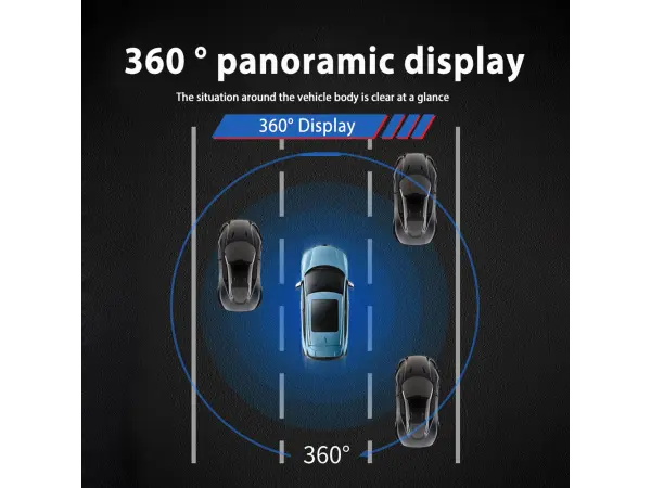 panoramaticky kamerovy system 360� ahd 720p ful color a3055 pro automobily