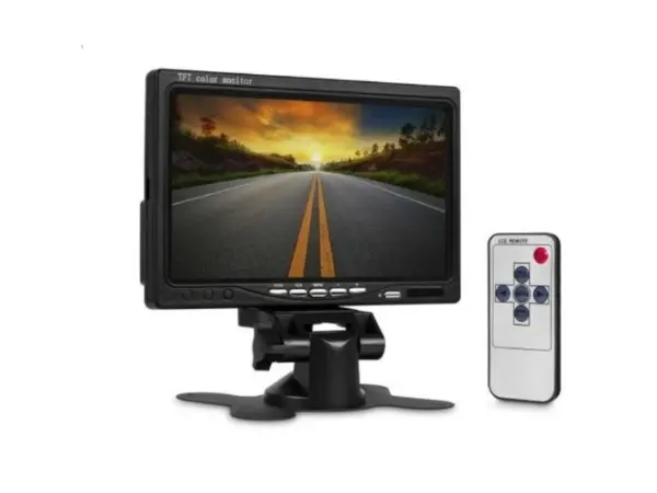 lcd 7"  r008 cinch pro parkovaci kameru a jine video mont. na palubku