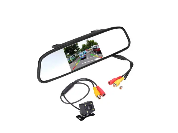 zpetne zrcatko f0002 s lcd 4,3 s parkovaci kamerou