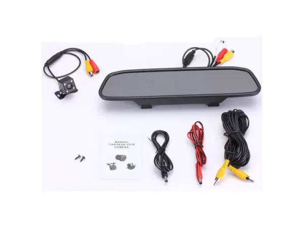 zpetne zrcatko f0002 s lcd 4,3 s parkovaci kamerou