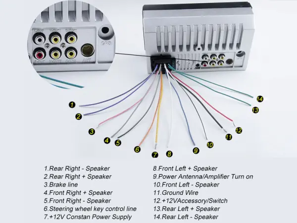 2din autoradio 7"lcd 7023b, mp5 prehravac s bluetooth
