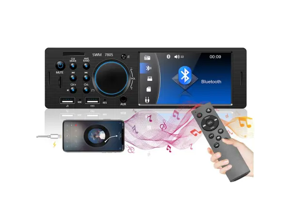 1din autoradio z0317, mp5 prehravac s bluetooth