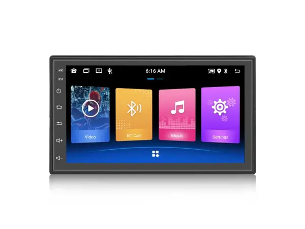 2din autoradio 7" a2749 android 10.0, prehravac s gps wifi bt fm phone link usb