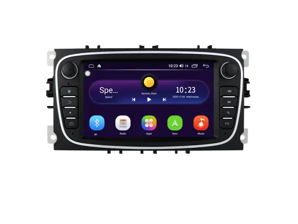 autoradio 7" q3196kt android 10, 2gb+16gb s bt gps wifi pro ford focus mondeo c-max