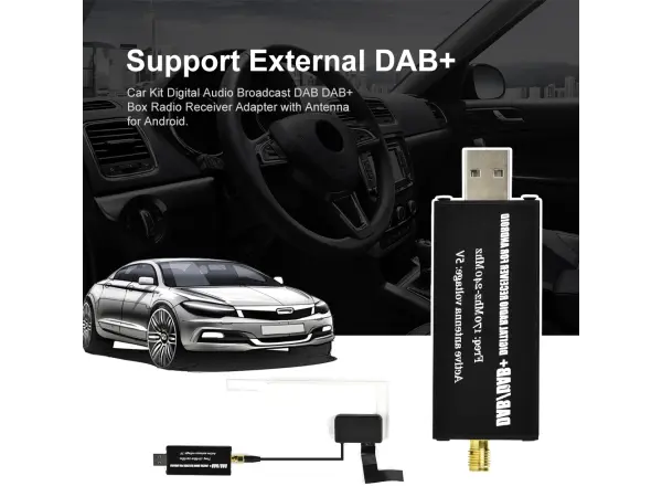dab+ vnitrni aktivni antena a2124 s usb