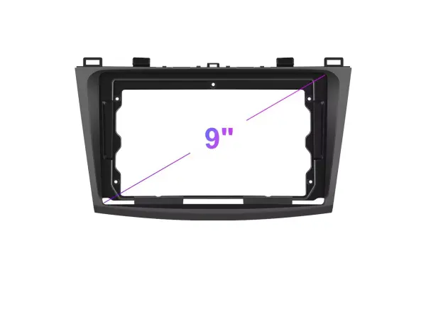 mazda 3 (2009-2013) 9" - redukcni ramecek a7190 pro autoradio 9"