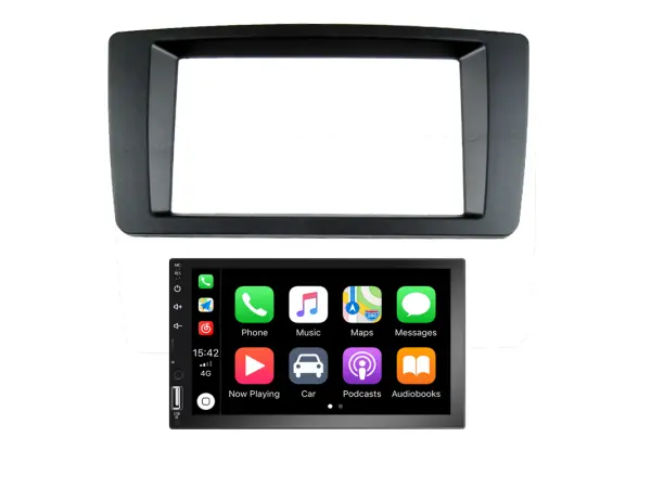 autoradio 7" touch screen, q3161 s rameckem pro sk-010 skoda octavia ii/yeti