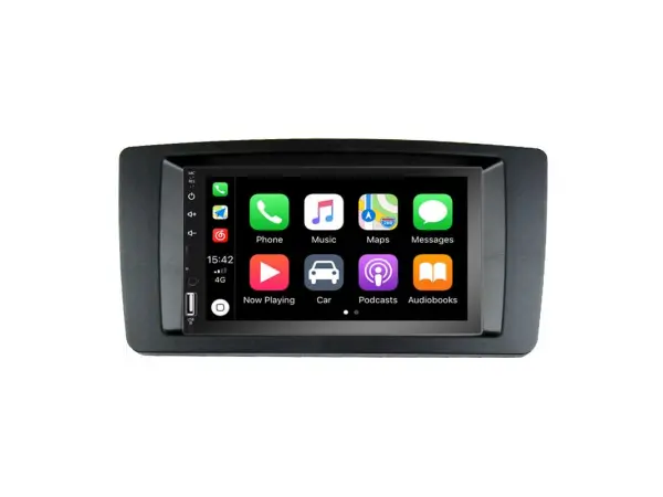 autoradio 7" touch screen, q3161 s rameckem pro sk-010 skoda octavia ii/yeti