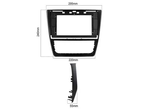 autoradio 10,1" lcd a3196 2gb+32gb android 13 s rameckem a7104 pro skoda yeti