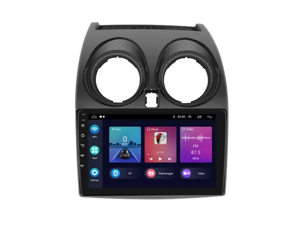 autoradio 9" lcd a3018 android 11 s rameckem a7174 nissan/qashqai 2010-2016