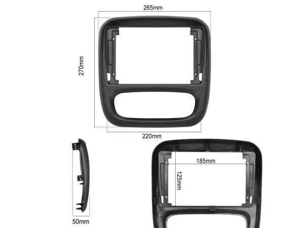 autoradio 9" lcd a3018 android 11 s rameckem a7288 pro trafic/opel vivaro left hand 2015