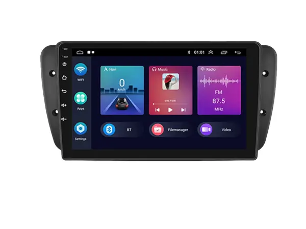 autoradio 9" lcd a3018 android 11 s rameckem  a7217 pro seat ibiza 2013