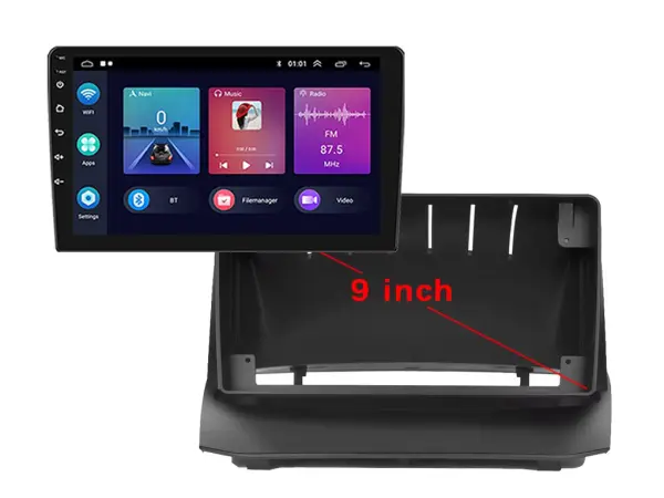 autoradio 9" lcd a3018 android 11 s rameckem  a7553 pro ford fiesta 2009-2014