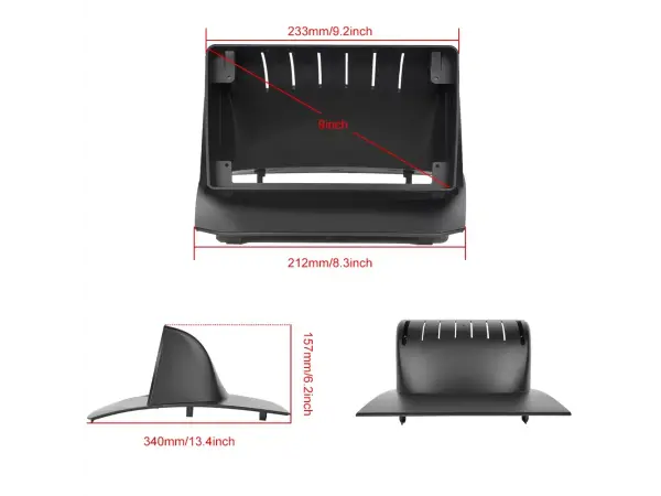 autoradio 9" lcd a3018 android 11 s rameckem  a7553 pro ford fiesta 2009-2014