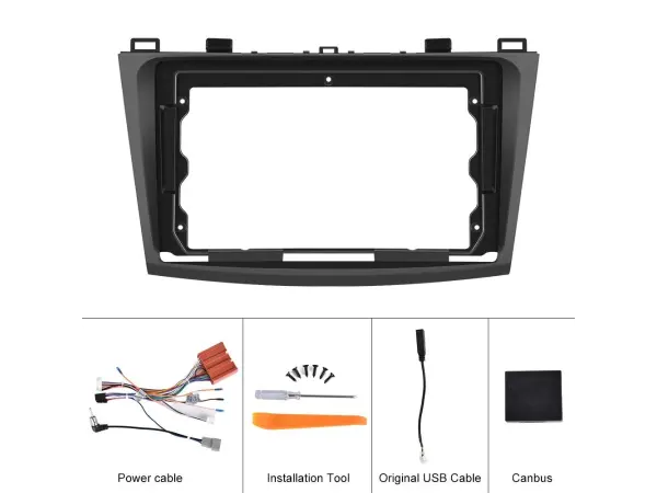 autoradio 9" lcd a3018 android 11 s rameckem  a7190 pro mazda 3 (2009-2013)