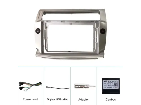 autoradio 9" lcd a3018 android 11 s rameckem a7186 pro citroen c4 2004-2009/ sega 2008-2011 manualni klimatizace