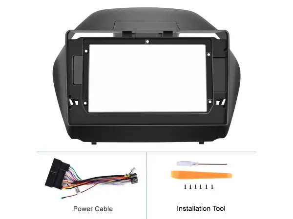 autoradio 10,1" lcd a3196 android 13 s rameckem  a7146  pro hyundai ix35 2010-2015 (matna cerna)