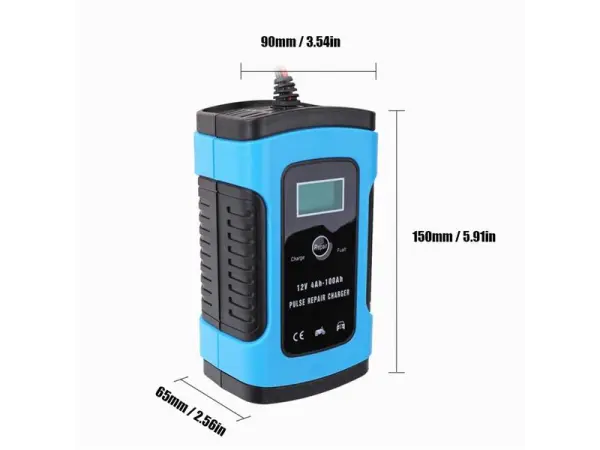 automaticka inteligentni rychlonabijeci nabijecka w2066yweu baterii 12v 6a pro automobily