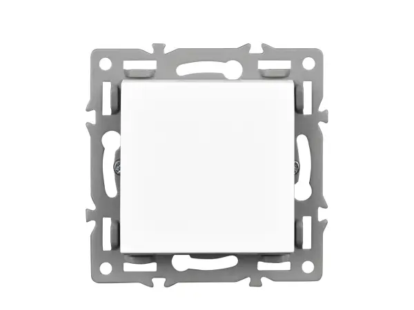 unic elektricka zasuvka (230v+2xusb 5v/2,1a) + vypinac jednopolovy c.1 v ramecku 153mm, plast bily