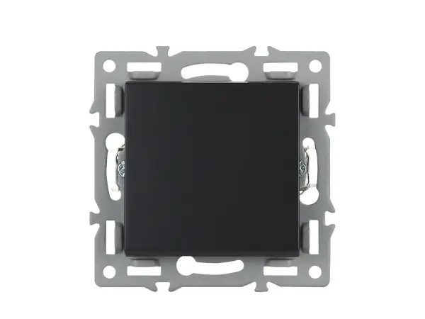 unic elektricka zasuvka (230v+2xusb 5v/2,1a) + vypinac jednopolovy c.1 v ramecku 153mm, plast cerny