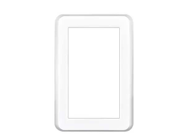 unic ramecek pro modul dvojzasuvka, 122mm plast bily