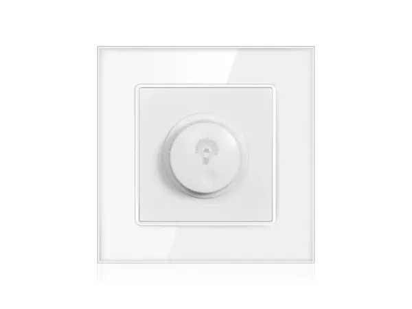 sran led otocny stmivac 230v/1amax 15-300w v ramecku sklo bily