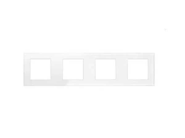 sran 4 zasuvka 2x230v+usb 5v/2,1a + 2x230v bily plast