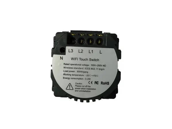 sran zasuvka 230v+2xub + ai wifi dvojvypinac s rameckem sklo cerny