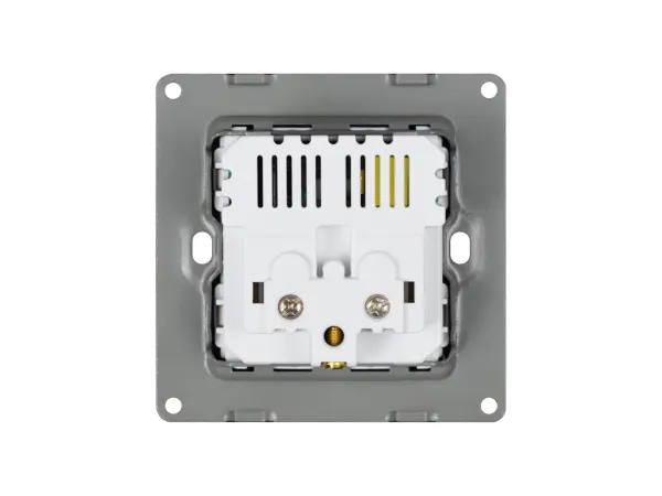 sran cerny modul mdz230usb25v zasuvka 230v+2*usb 5v/2,1a do ramecku 86mm