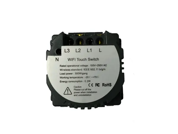 wifi chytry vypinac cerny