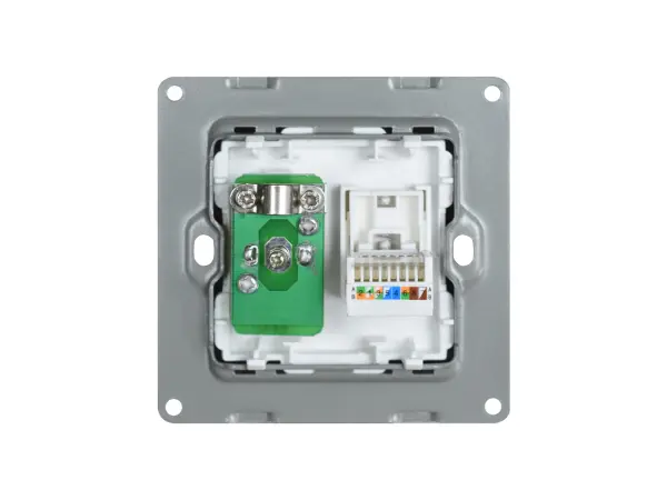 sran cerny modul mdnrj45+tv zasuvka rj45+tv do ramecku