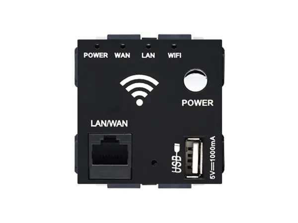 sran cerny modul wifi socket repeater do ramecku