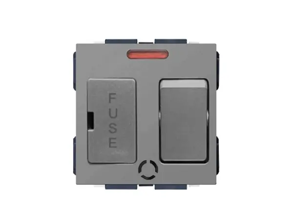 sran 13a pojistkovy spinac s kontrolkou sedy